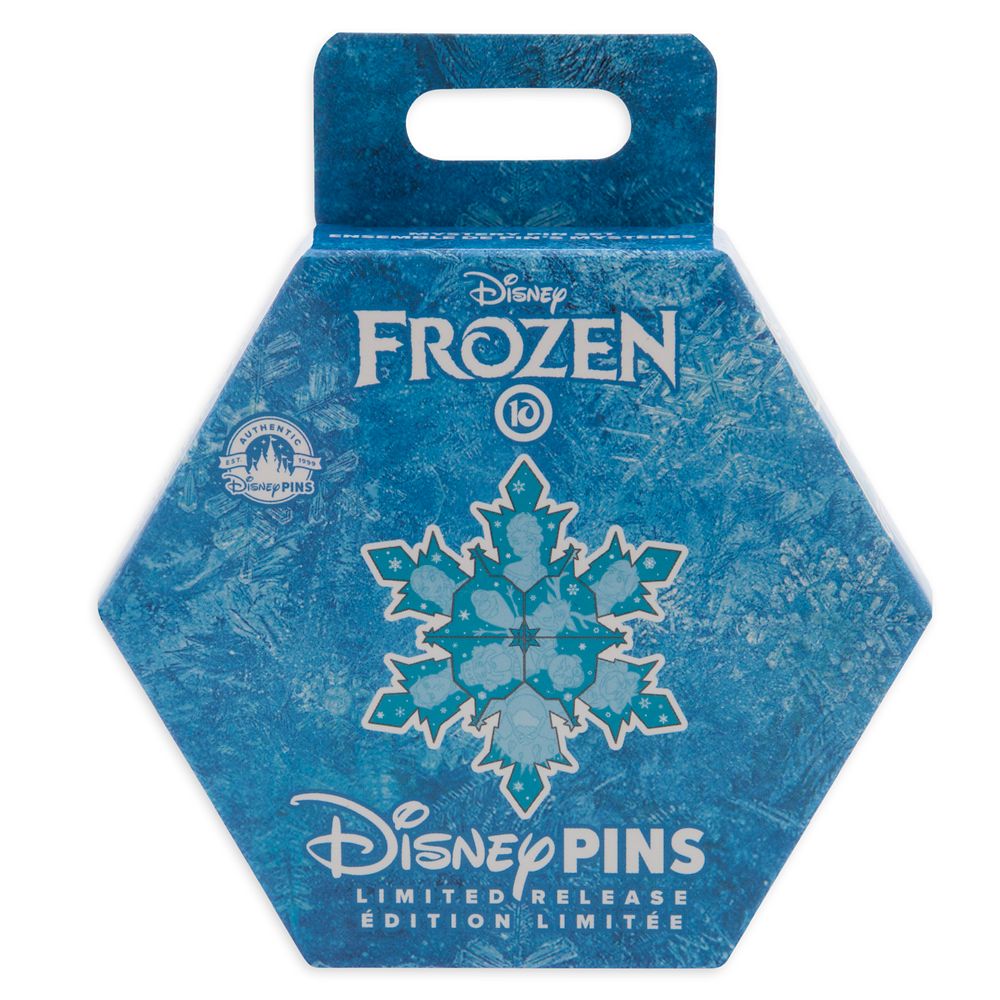 Frozen 10th Anniversary Mystery Pin Blind Pack – 2-Pc.