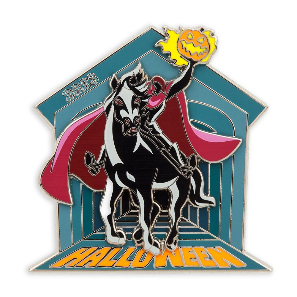 The Headless Horseman Halloween 2023 Pin – The Adventures of Ichabod and Mr. Toad – Limited Release available online for purchase