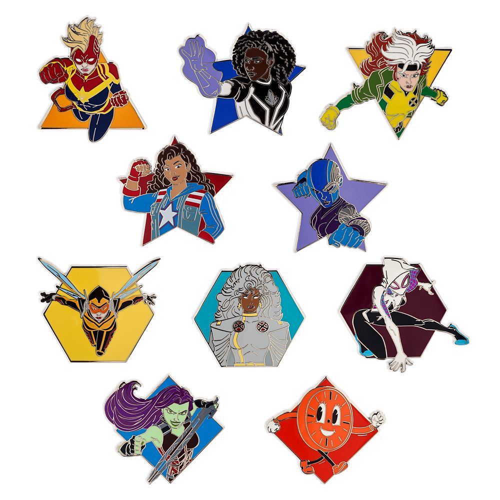 Marvel Super Heroines Mystery Pin Blind Pack – 2-Pc. is now out for purchase