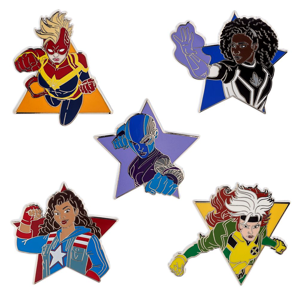 Marvel Super Heroines Mystery Pin Blind Pack – 2-Pc.