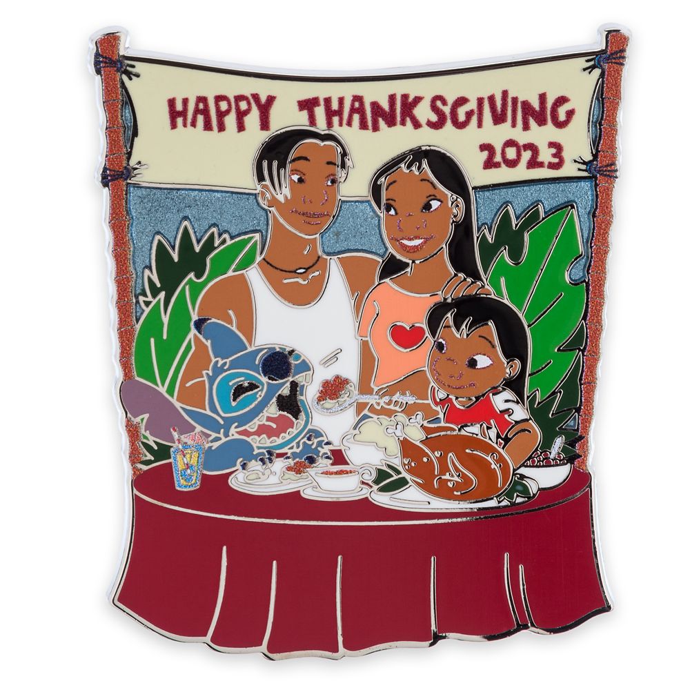 Lilo & Stitch Thanksgiving 2023 Pin  Limited Release Official shopDisney