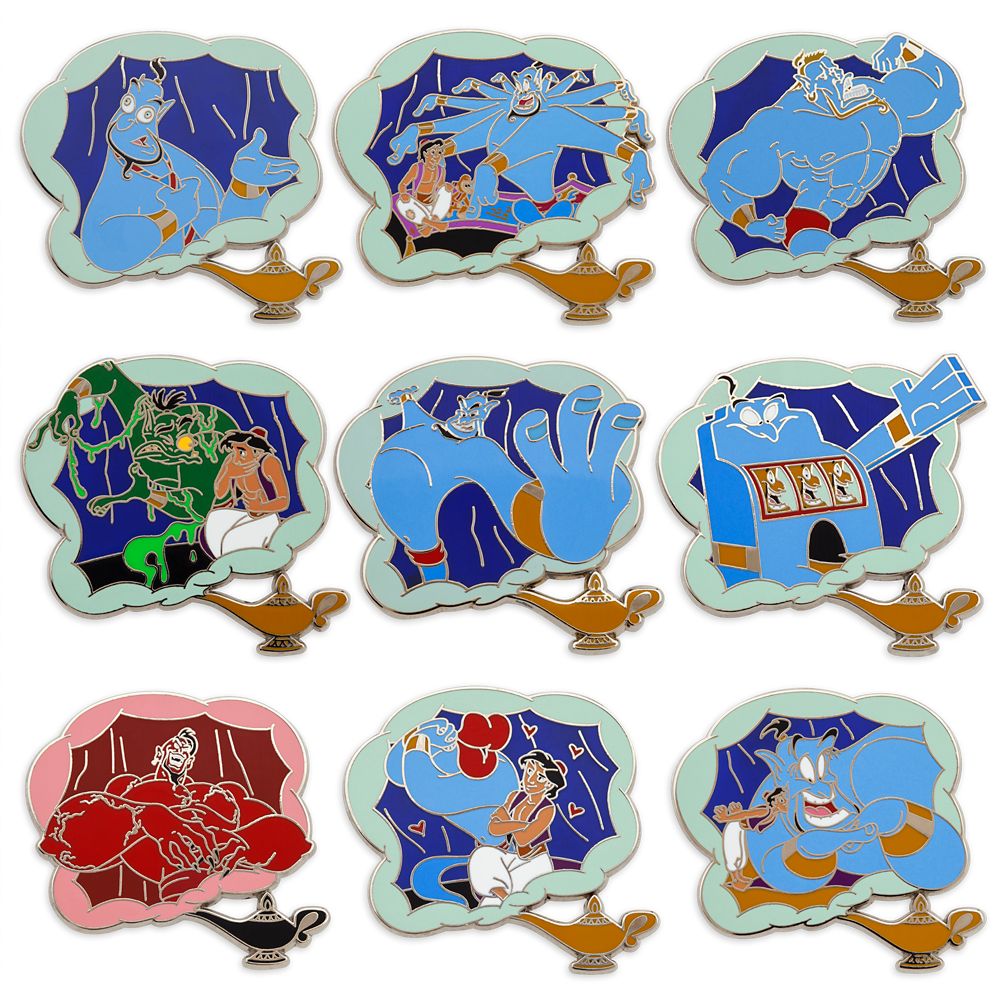 Aladdin 30th Anniversary Mystery Pin Blind Pack – 2-Pc. has hit the shelves