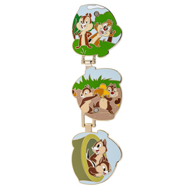 Chip 'n Dale 80th Anniversary Hinged Pin – Limited Release