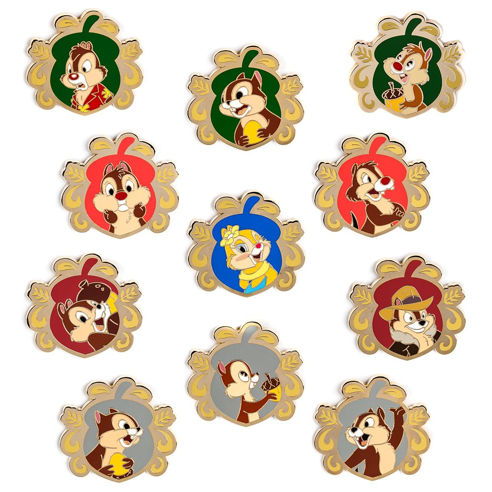 Chip ‘n Dale 80th Anniversary Mystery Pin Blind Pack – 2-Pc. – Limited Release available online