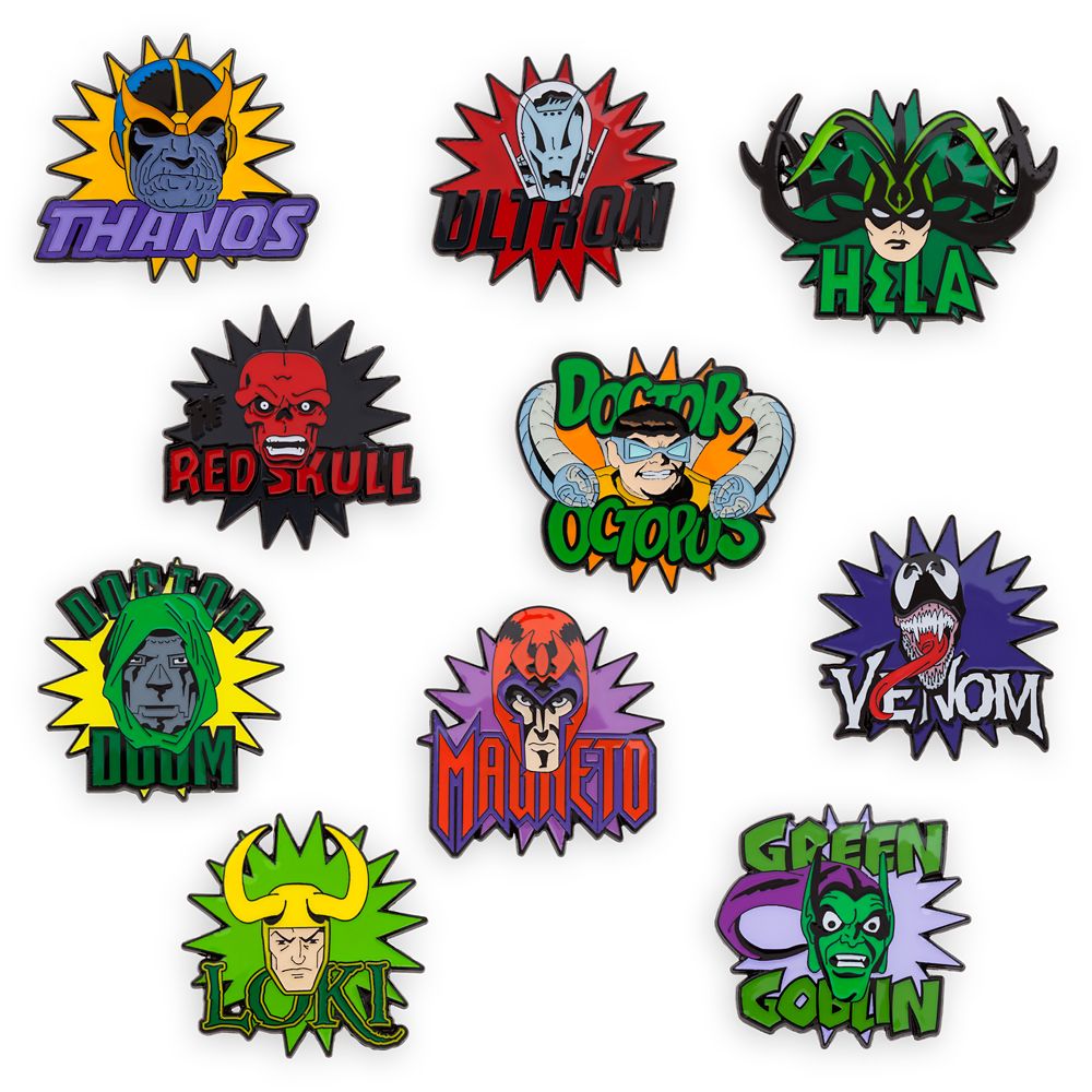 Marvel Villains Mystery Pin Blind Pack – 2-Pc. released today