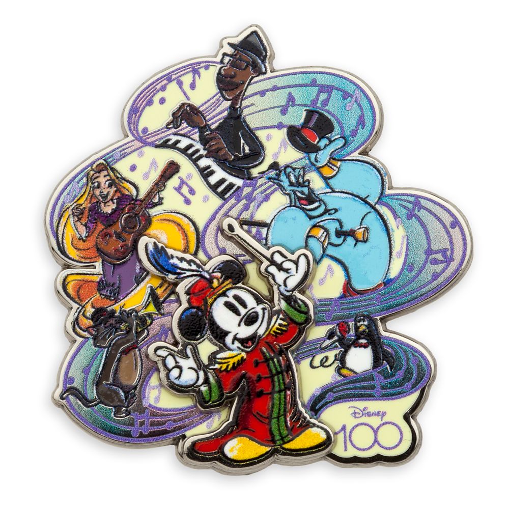 Mickey Mouse, Genie and Friends Pin – Disney100 Special Moments – Limited Release – Buy Online Now