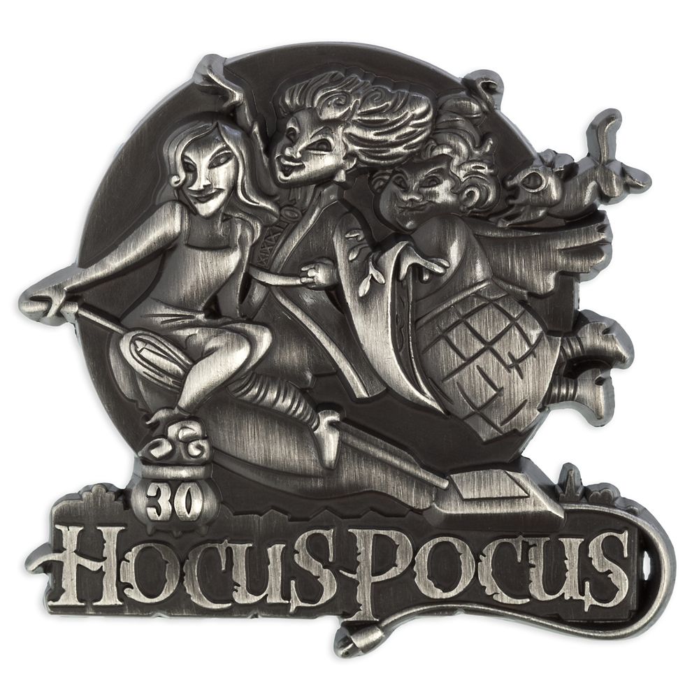 Sanderson Sisters Sculpted Pin Hocus Pocus 30th Anniversary  Limited Release Official shopDisney