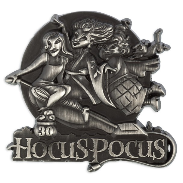 Sanderson Sisters Sculpted Pin – Hocus Pocus 30th Anniversary – Limited Release
