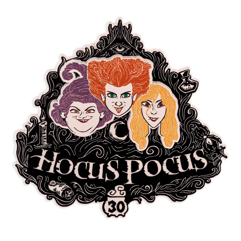 Hocus Pocus 30th Anniversary Jumbo Pin – Limited Release now available online