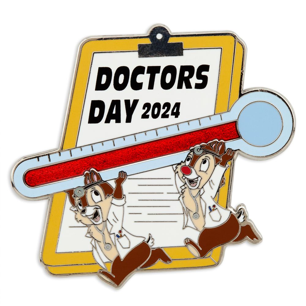 Chip 'n Dale Doctors Day 2024 Pin – Limited Release