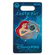 Ariel Earth Day 2024 Spinner Pin – The Little Mermaid – Limited Release
