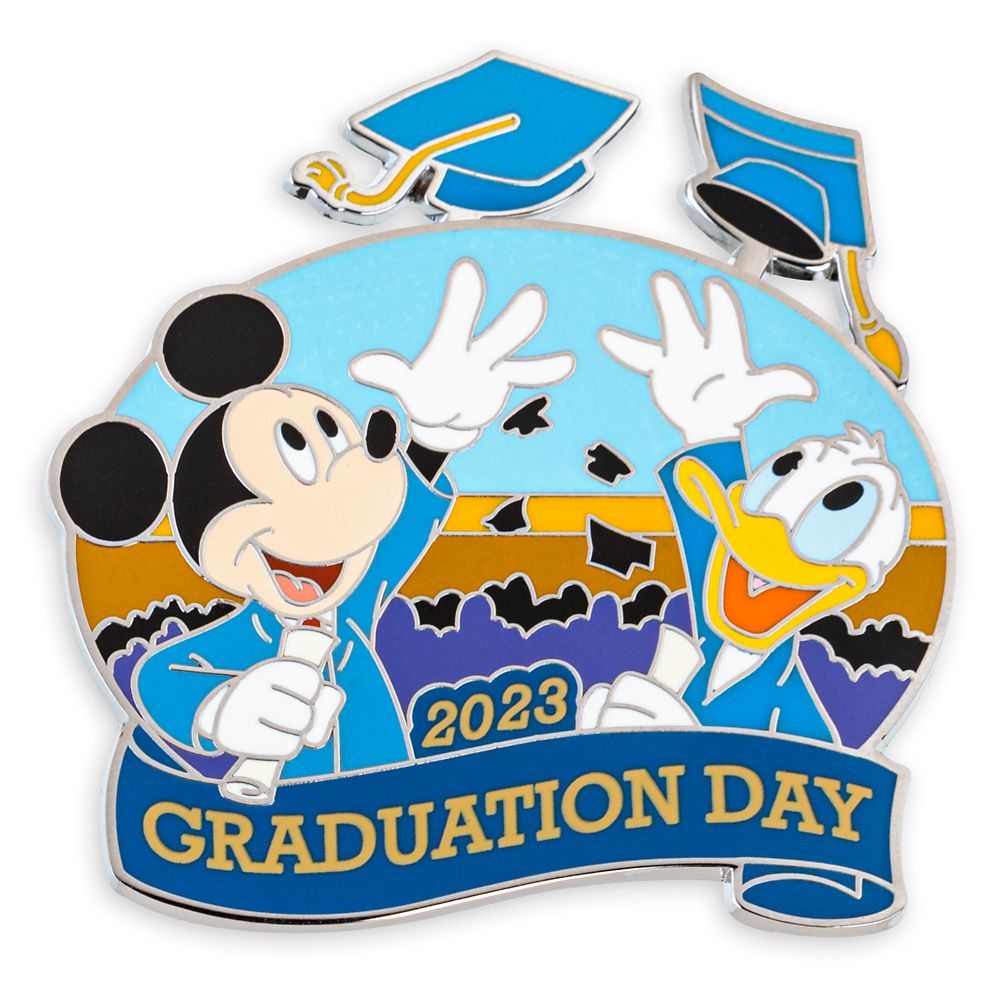 Mickey Mouse and Donald Duck Graduation Day 2023 Pin – Limited Release