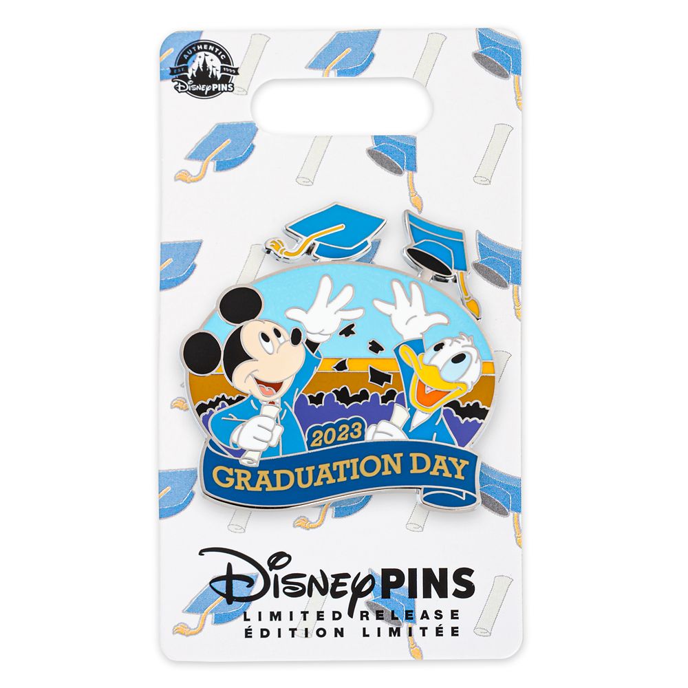 Mickey Mouse and Donald Duck Graduation Day 2023 Pin – Limited Release