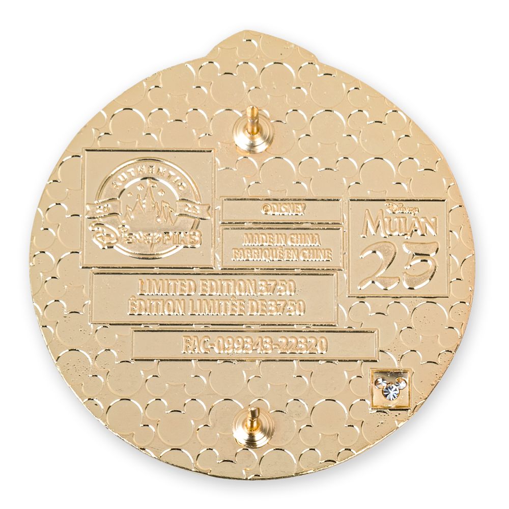 Mulan 25th Anniversary Pin &ndash; Limited Edition