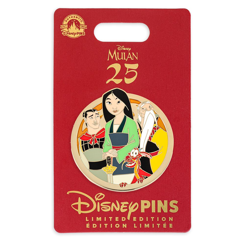 Mulan 25th Anniversary Pin &ndash; Limited Edition