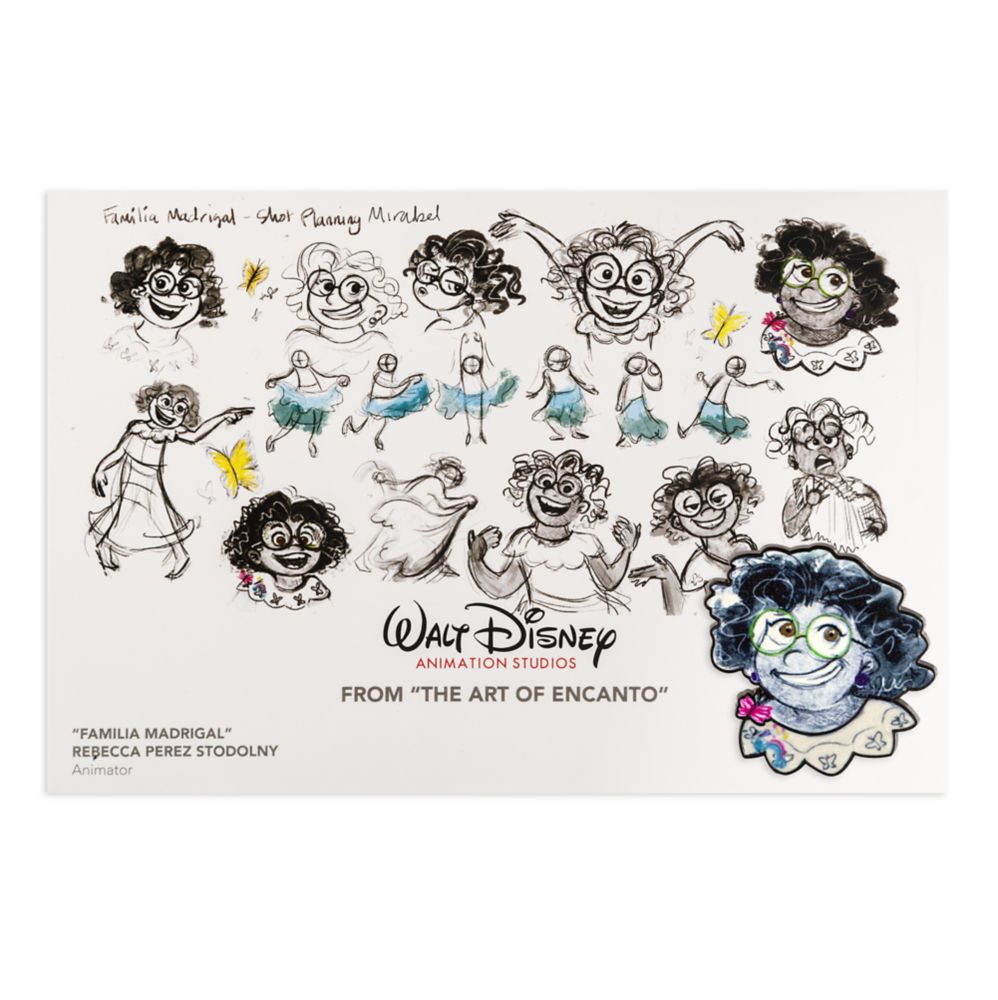 Mirabel The Art of Encanto Pin by Rebecca Perez Stodolny – Hispanic Heritage Month – Limited Release