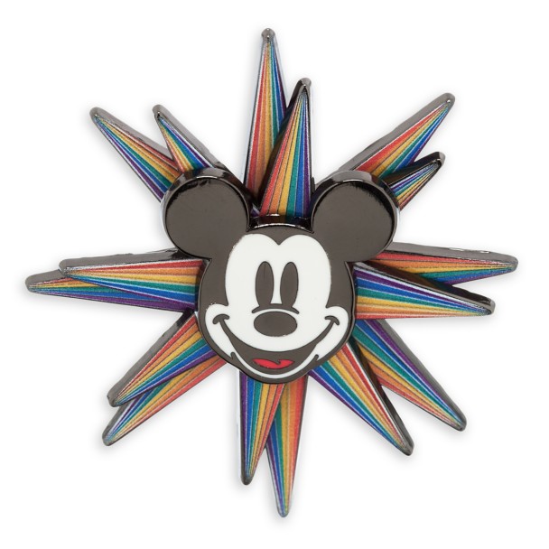 Mickey Mouse Spinner Pin – Disney Pride Collection – Limited Release