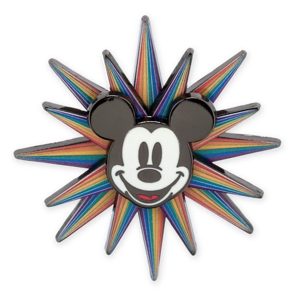 Mickey Mouse Spinner Pin – Disney Pride Collection – Limited Release