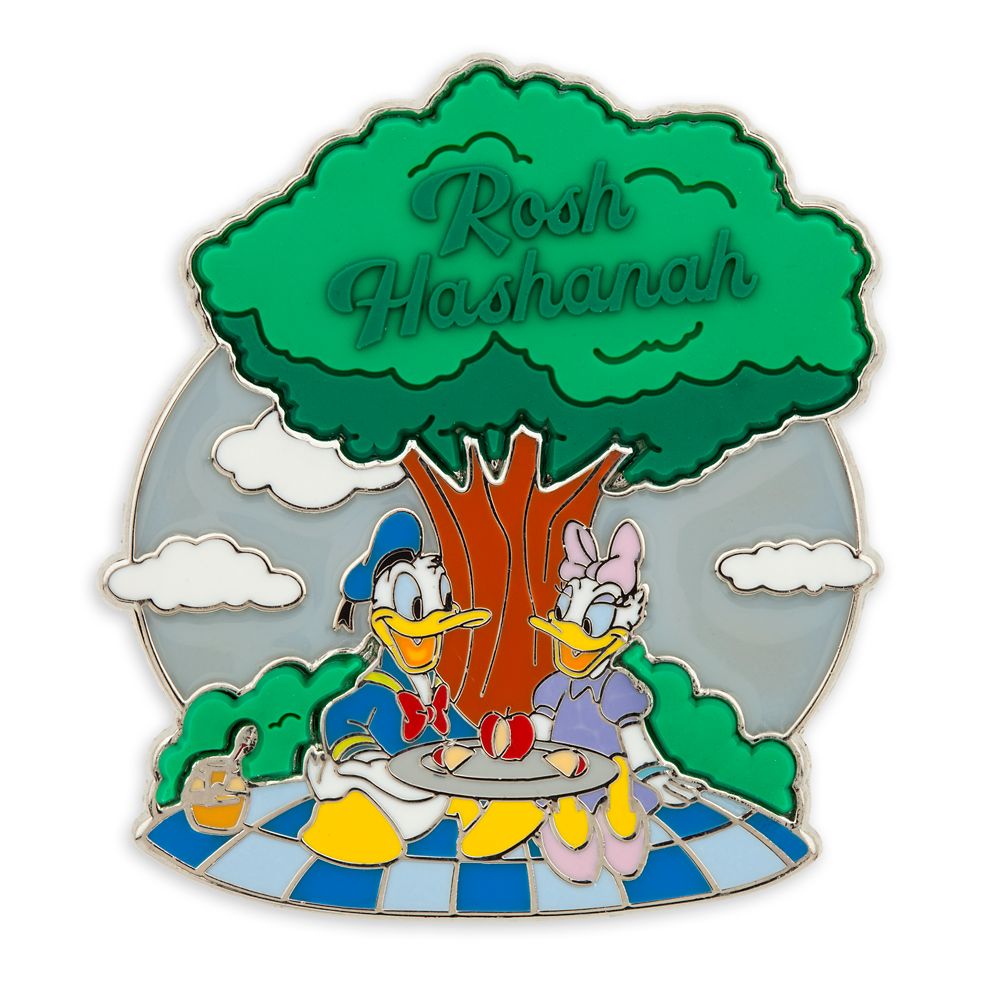 Donald Duck and Daisy Duck Rosh Hashanah Pin  Limited Release Official shopDisney