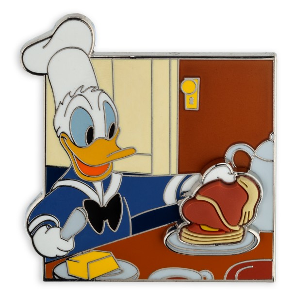 Donald Duck Pin – Three for Breakfast – Food-D's – Limited Edition