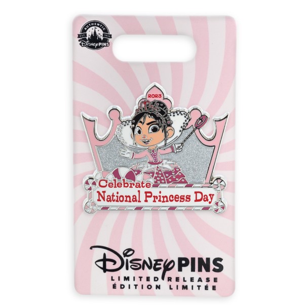 Vanellope von Schweetz National Princess Day 2023 Pin – Wreck-It Ralph – Limited Release