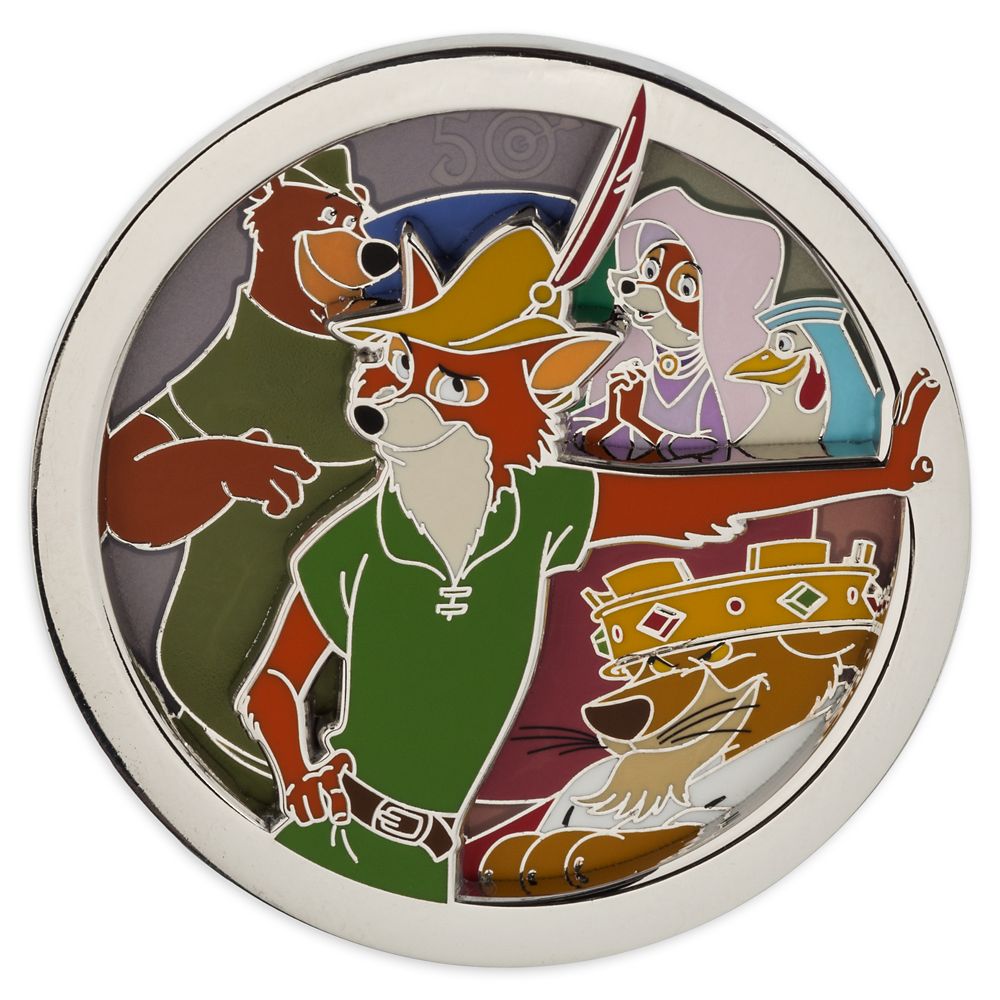 Robin Hood 50th Anniversary Pin  Limited Edition Official shopDisney