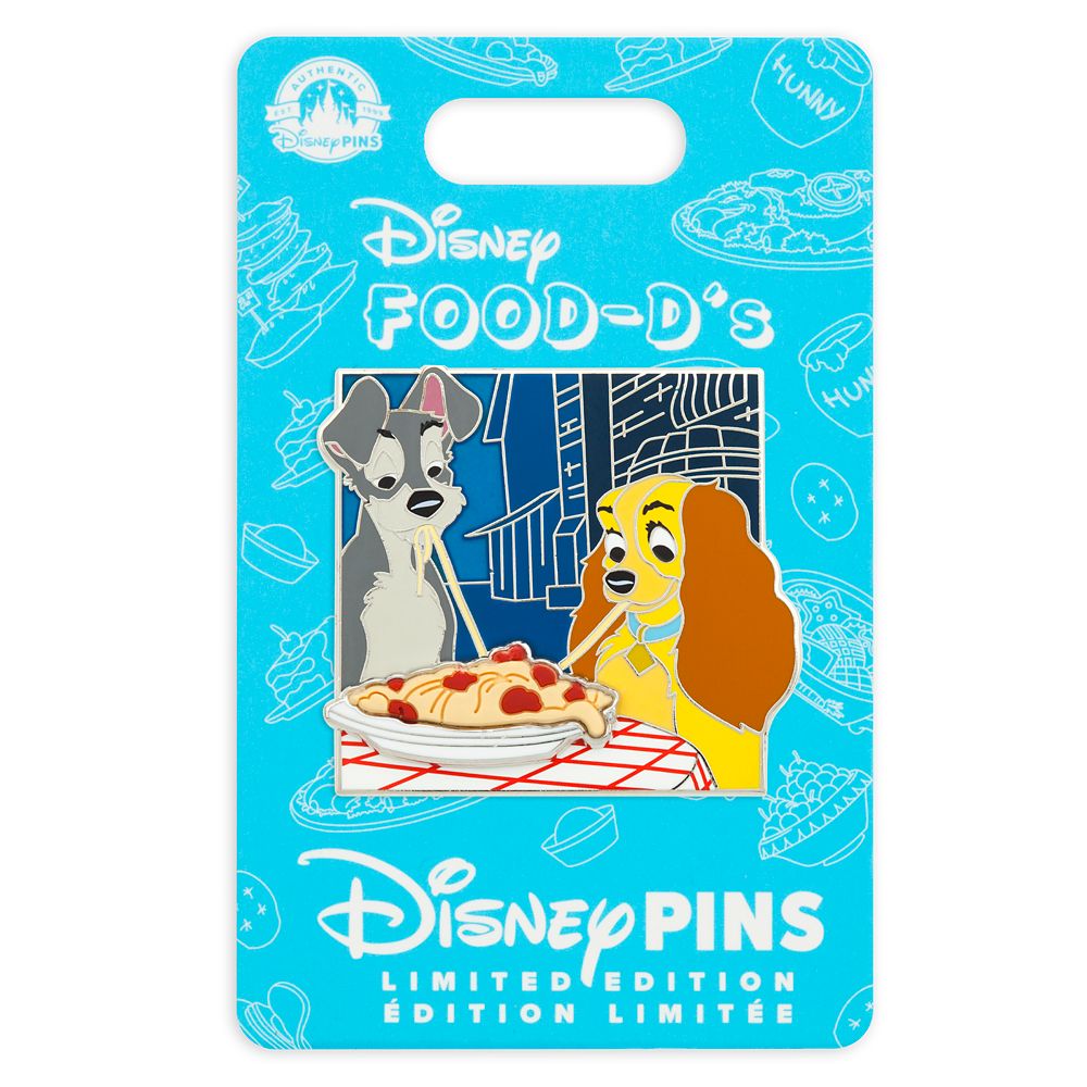 Lady and the Tramp Pin – Food-D's – Limited Edition