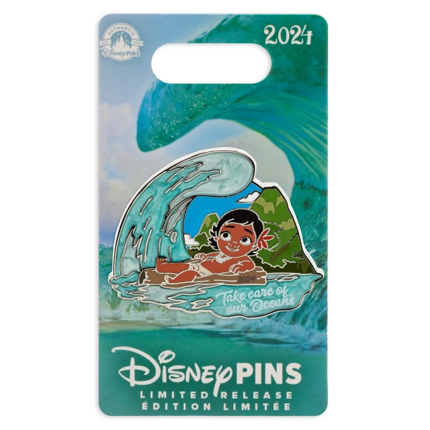 Moana World Oceans Day 2024 Pin – Limited Release