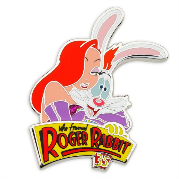 Roger and Jessica Rabbit Pin – Who Framed Roger Rabbit 35th Anniversary – Limited Release