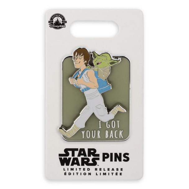 Luke Skywalker and Yoda Pin – Star Wars: The Empire Strikes Back – Limited Release