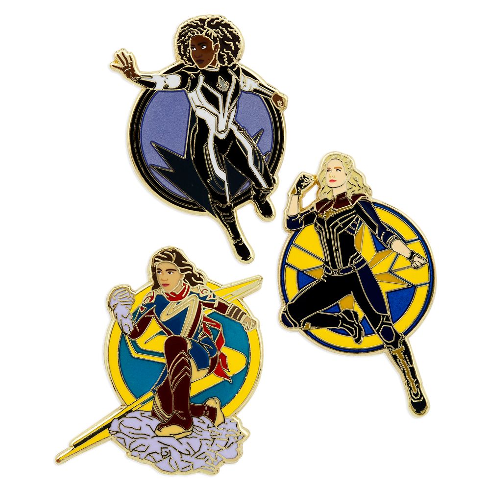 The Marvels Pin Set  Limited Release Official shopDisney