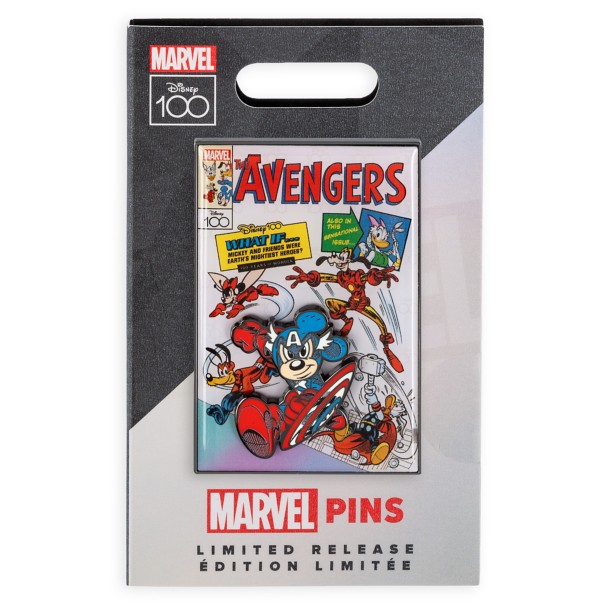 Mickey Mouse and Friends Avengers Comic Pin – Disney100 – Limited Release