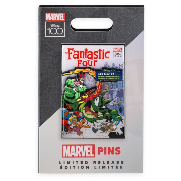 Mickey Mouse and Friends Fantastic Four Comic Pin – Disney100 – Limited Release