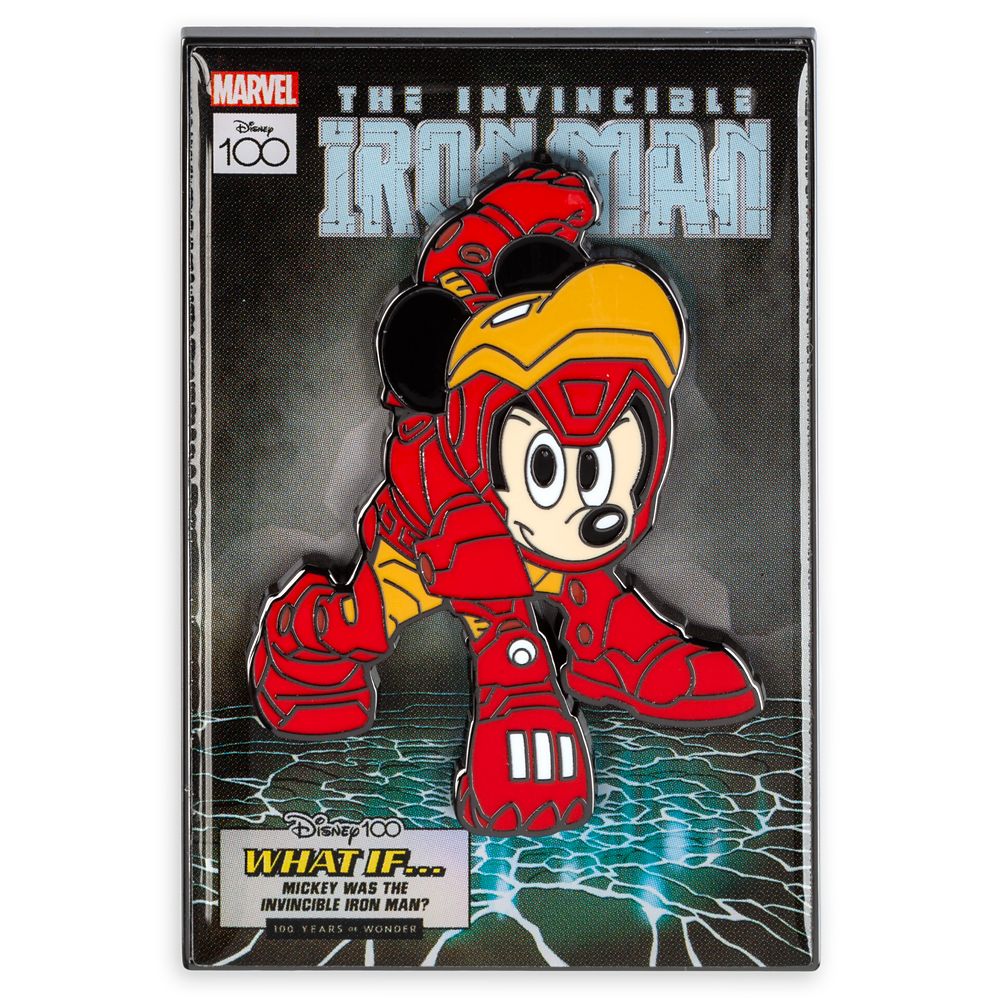 Mickey Mouse: The Invincible Iron Man Comic Pin – Disney100 – Limited  Release | shopDisney