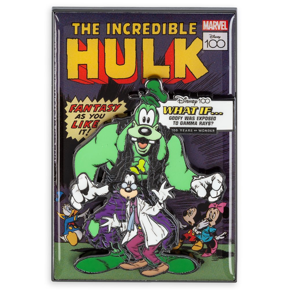 Goofy: The Incredible Hulk Comic Pin – Disney100 – Limited Release