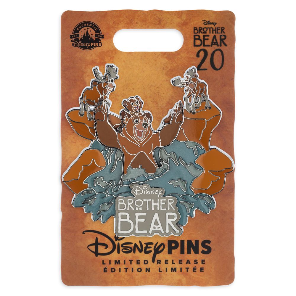 Brother Bear 20th Anniversary Pin – Limited Release