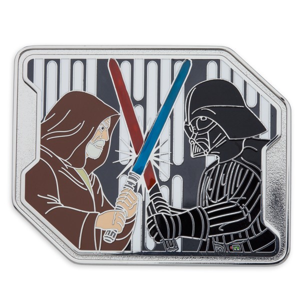 Obi-Wan Kenobi and Darth Vader Light-Up Jumbo Pin – Star Wars: A New Hope – Limited Edition