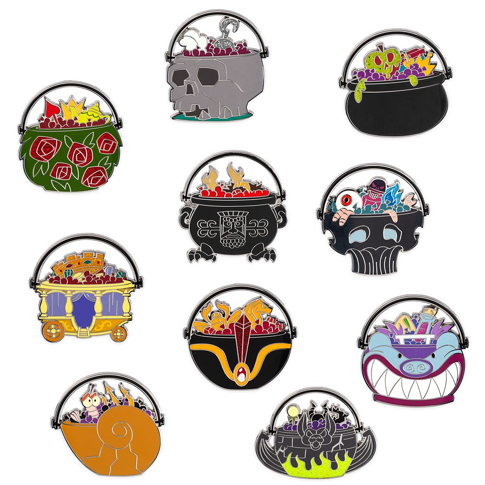 Disney Villains Halloween Mystery Pin Blind Pack – 2-Pc.