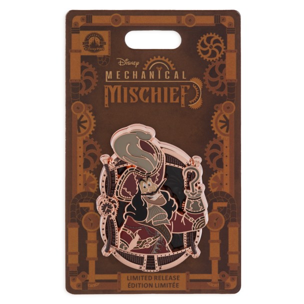 Captain Hook Disney Villains Mechanical Mischief Pin – Peter Pan – Limited Release