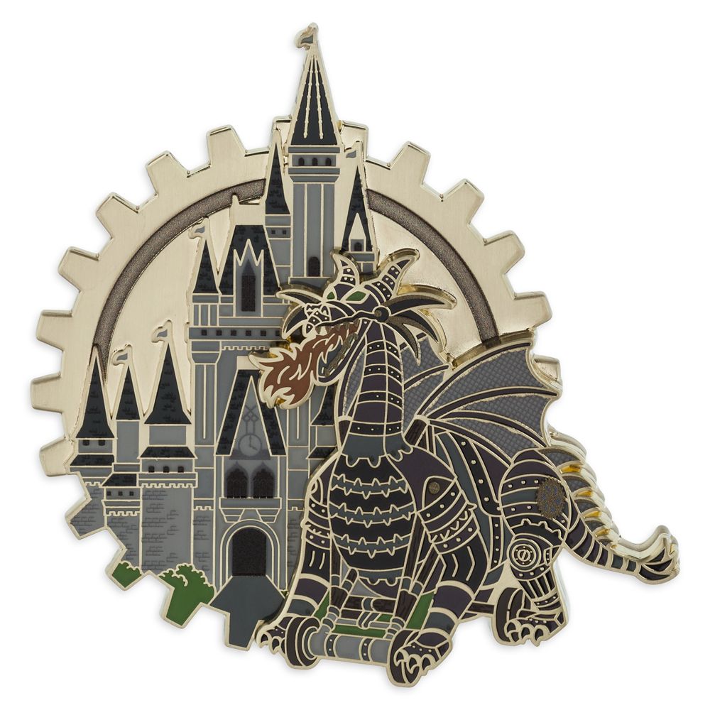 Maleficent as Dragon Disney Villains Mechanical Mischief Mini Jumbo Pin – Disney Parks – Limited Release is available online for purchase