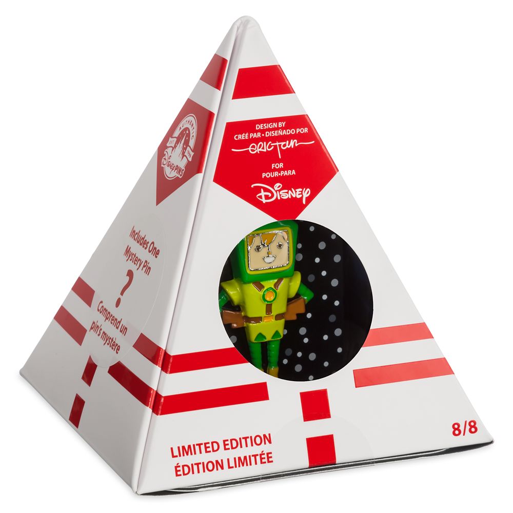 Peter Pan TomorrowLanders Pin by Eric Tan – Limited Edition