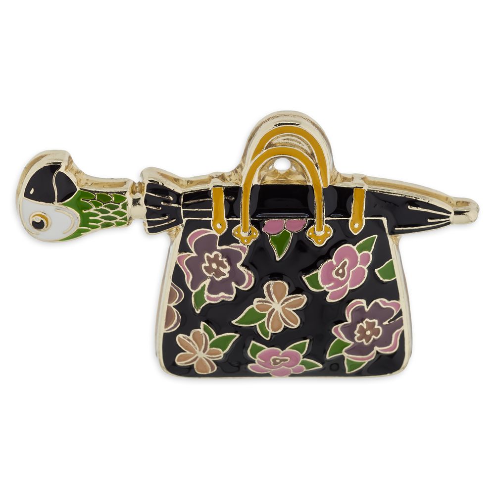 Mary Poppins Parrot Umbrella and Carpet Bag Pin Disney Store