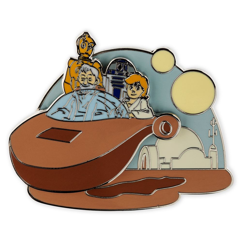 Luke Skywalker and Friends Pin  Star Wars Official shopDisney