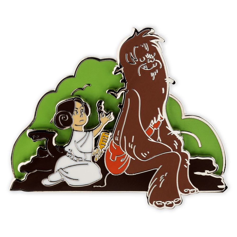 Princess Leia and Chewbacca Pin  Star Wars Official shopDisney