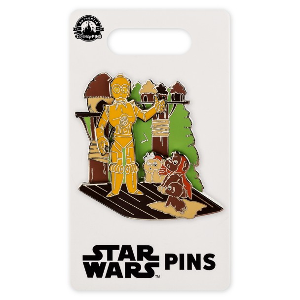 C-3PO and Ewoks Pin – Star Wars
