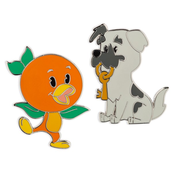 Orange Bird and Prison Dog Build-a-Pin Set