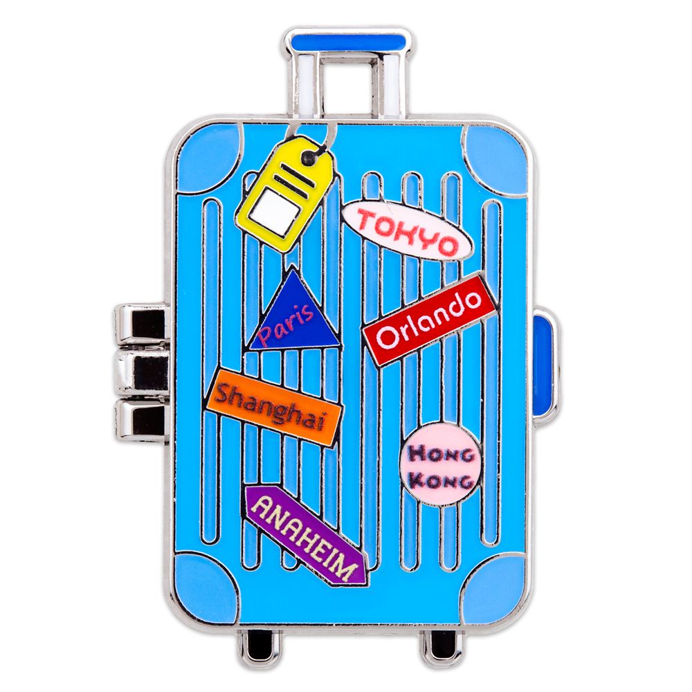 Mickey Mouse Hinged Luggage Pin – Disney Parks