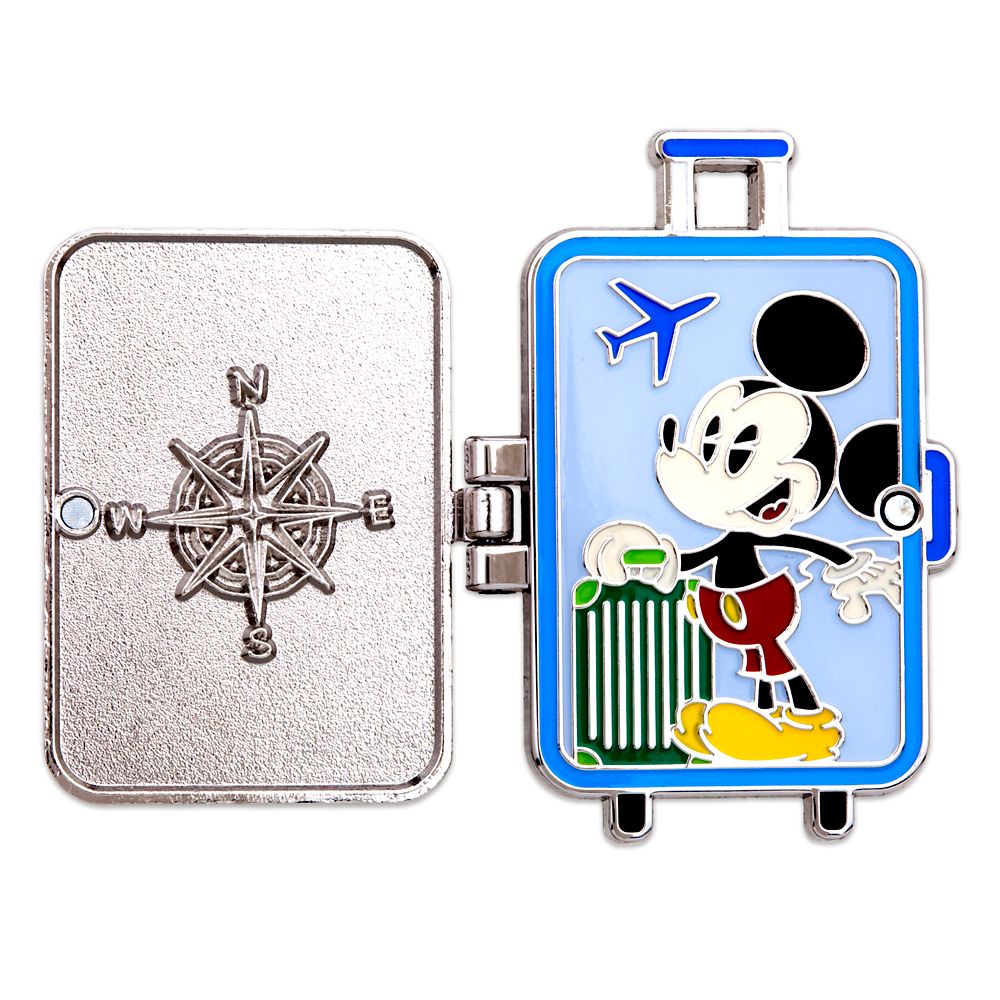 Mickey Mouse Hinged Luggage Pin – Disney Parks