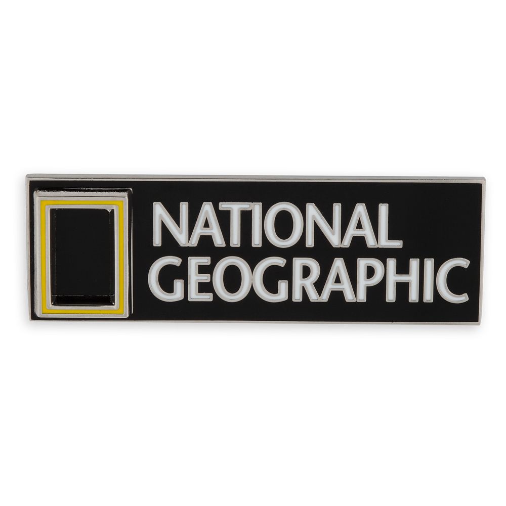 National Geographic Logo Pin is available online for purchase