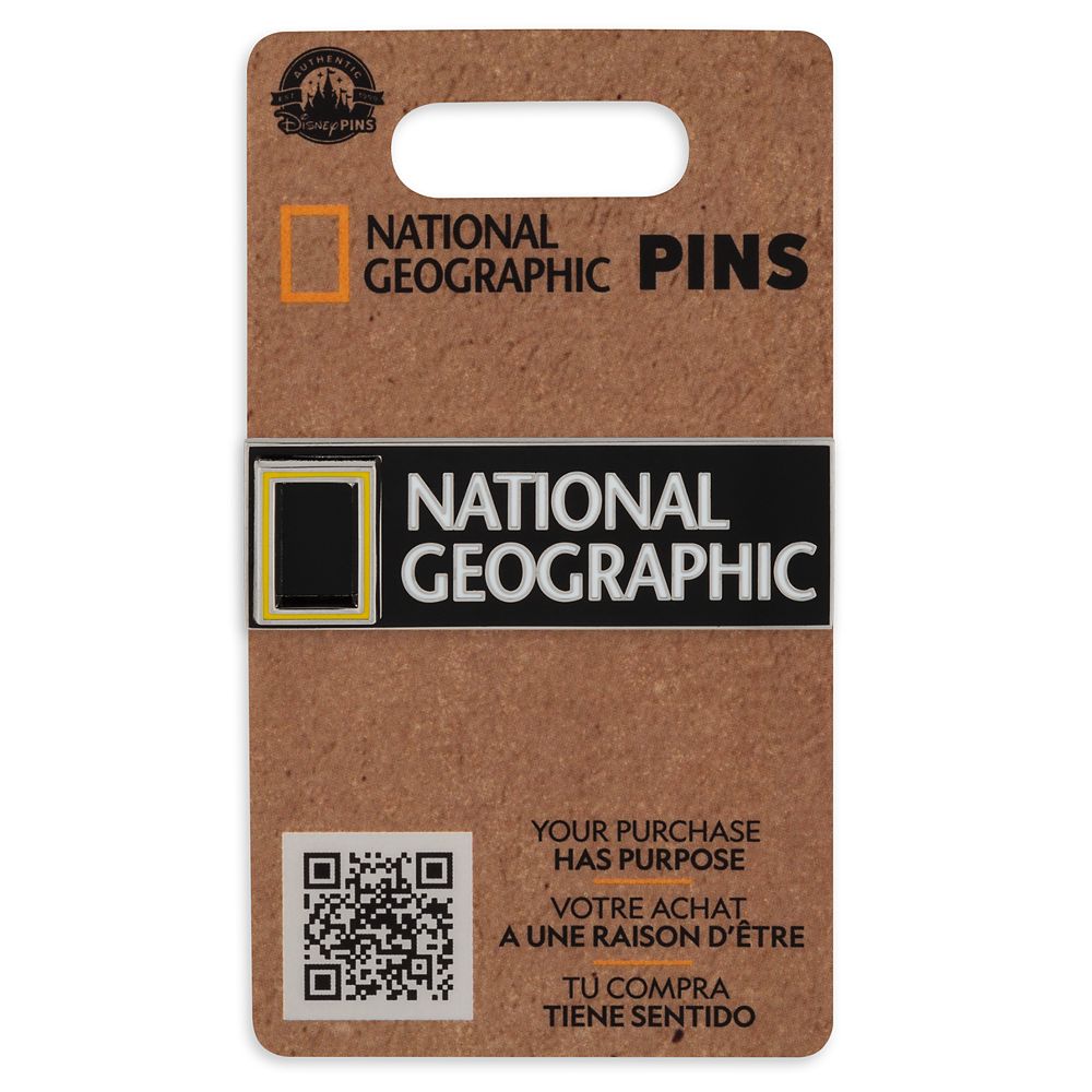 National Geographic Logo Pin